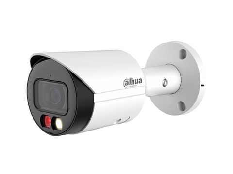IP видеокамера, Dahua, DH-IPC-HFW2449S-S-IL, 4-мегапиксельная, цилиндрическая, интеллектуальная двойная подсветка Фиксированная WizSense