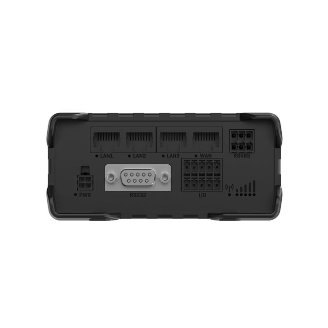Роутер, Teltonika, RUT956, LTE Cat4 до 150/50Мбит/с, DualSIM/eSIM, WiFi 802.11b/g/n, 4 Ethernet 10/100Мбит/с, RS232/RS485, GNSS, I/O, 9–30В DC, промышленное исполнение