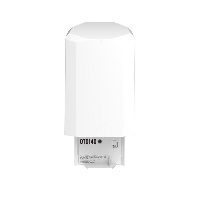 Роутер, Teltonika, OTD140, уличный 4G роутер Teltonika OTD140, LTE Cat 4 до 150/50 Мбит/с, Dual SIM, 2RJ-45, PoE In/Out, IP55, 40…+75 °C, для видеонаблюдения, IoT и удалённого мониторинга