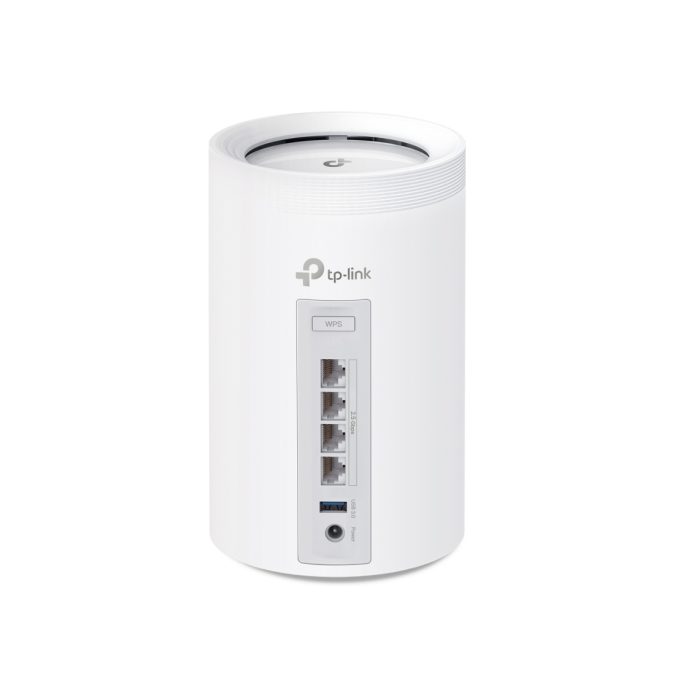 Mesh-система Wi-Fi, Tp-Link, Deco BE65(1-pack), 802.11a/b/g/n/ac/ax/be, BE9300, 2,4 ГГц/5 ГГц/6 ГГц, 4  порта 2.5 Гбит/с WAN/LAN, 1  порт USB, 1 модуль в комплекте