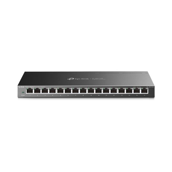 коммутатор, Tp-Link, TL-SG116E, Управляемый L2, 16 портов RJ45 10/100/1000 Мбит/с.