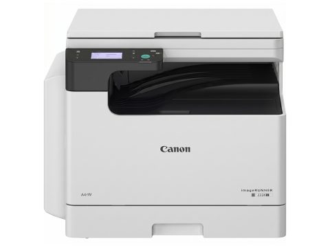 Монохромное МФУ, Canon, imageRUNNER 2224N II, 7079C002AA, Лазерное, A3, 24 стр./мин., Подача 350 листов, Планшетный сканер (АПД DADF-D1 опционален), Сенсорный дисплей 3.5", 1.2 ГГц CPU, 1.5 ГБ RAM, USB 2.0, Ethernet 10/100, Wi-Fi
