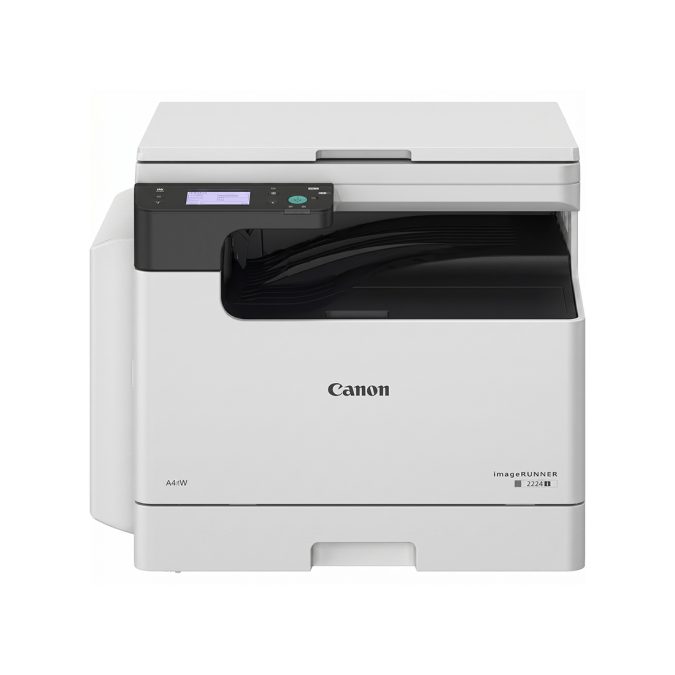 Монохромное МФУ, Canon, imageRUNNER 2224N II, 7079C002AA, Лазерное, A3, 24 стр./мин., Подача 350 листов, Планшетный сканер (АПД DADF-D1 опционален), Сенсорный дисплей 3.5", 1.2 ГГц CPU, 1.5 ГБ RAM, USB 2.0, Ethernet 10/100, Wi-Fi