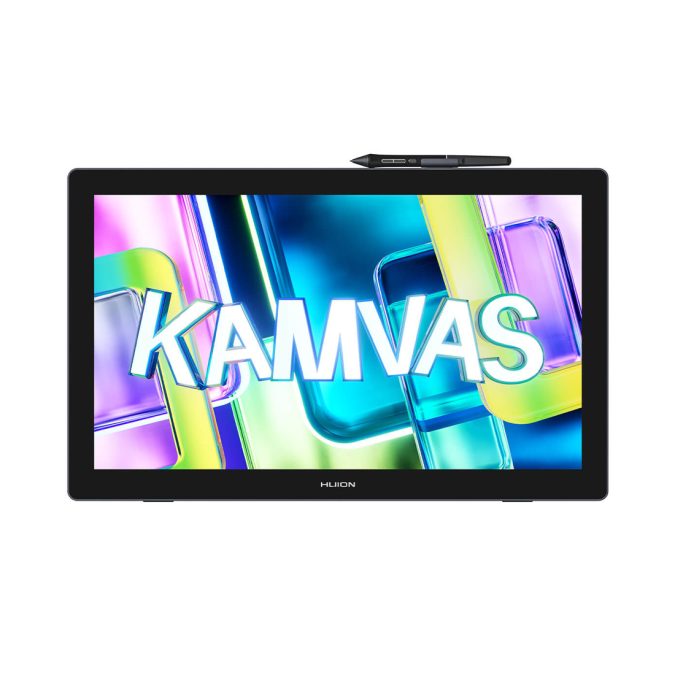 Графический планшет/монитор, Huion Kamvas 22 Gen 3 (GS2203), 21.5", Разрешение 25601440 (QHD), Яркость 250nit, Матрица IPS 90Hz, 5080 lpi, Чувствительность к нажатию 16384 уровней, Интерфейс HDMI / USB-C/DC, Рабочая область 475.392267.408 мм, Тёмно-серый
