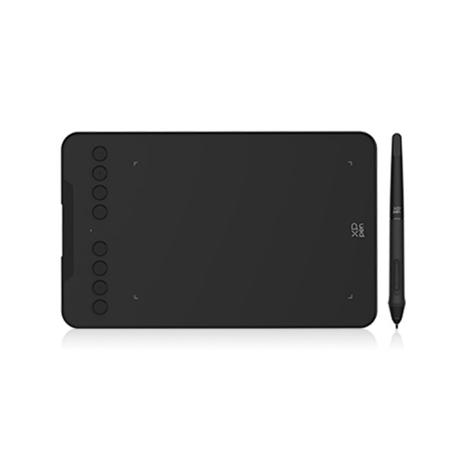 Графический планшет, XP-Pen, Deco Mini 7W V2, Разрешение 5080 lpi, Чувствительность к нажатию 16384, Беспроводной интерфейс Bluetooth 5.0, Рабочая область 177.8 x 111.1 мм, Чёрный