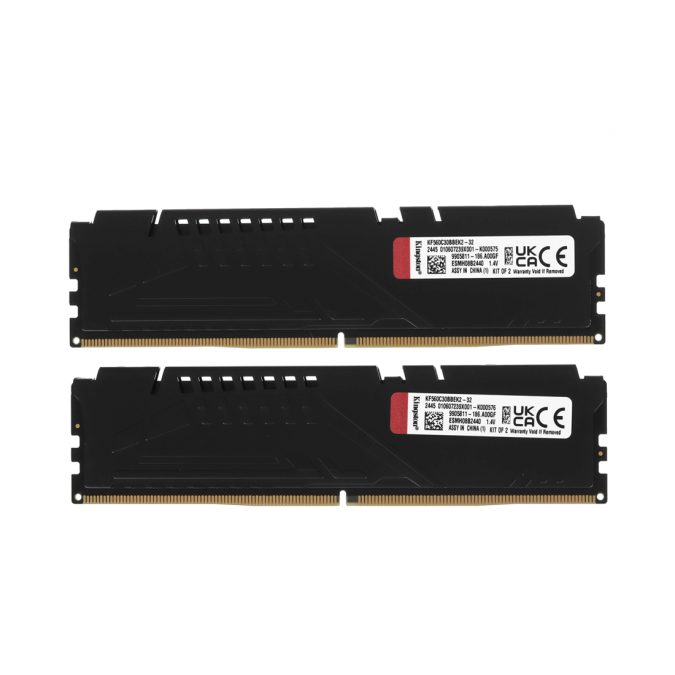 Комплект модулей памяти, Kingston, FURY Beast Black EXPO KF560C30BBEK2-32 (Kit 2x16GB), DDR5, 32GB, DIMM