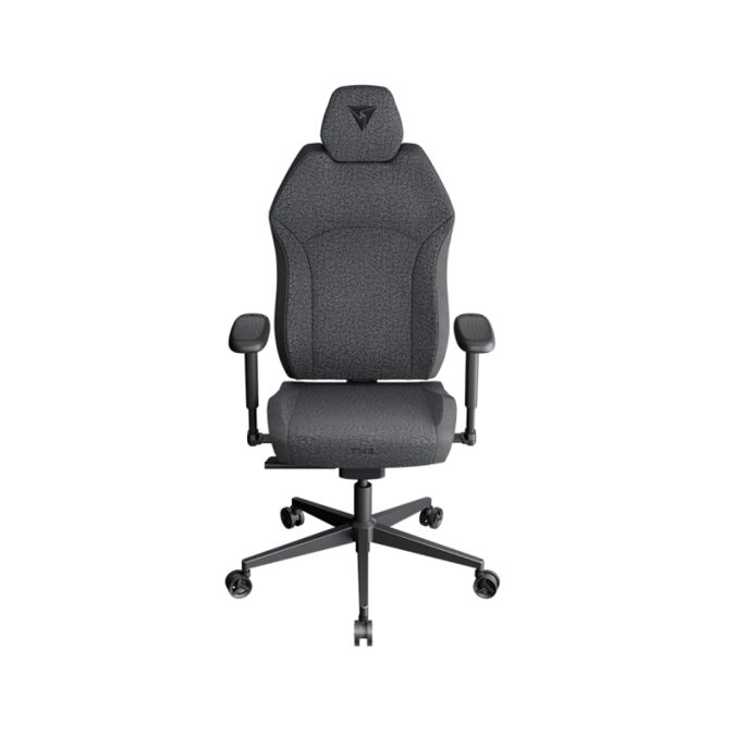 Игровое компьютерное кресло, ThunderX3, SOLO 360-Loft Air Dark Grey, Многослойная дышащая ткань (Loft Air), (Ш)72*(Г)48*(В)140(127) см, Серый