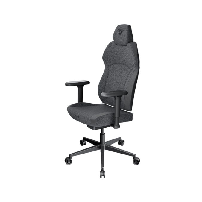 Игровое компьютерное кресло, ThunderX3, SOLO 360-Loft Air Dark Grey, Многослойная дышащая ткань (Loft Air), (Ш)72*(Г)48*(В)140(127) см, Серый