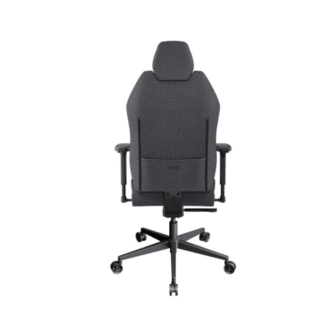Игровое компьютерное кресло, ThunderX3, SOLO 360-Loft Air Dark Grey, Многослойная дышащая ткань (Loft Air), (Ш)72*(Г)48*(В)140(127) см, Серый