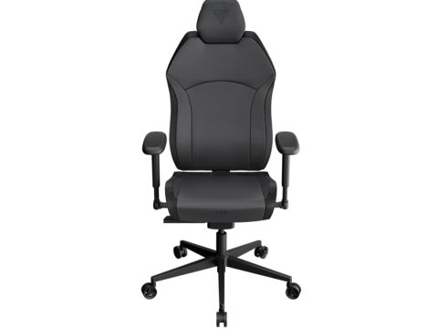 Игровое компьютерное кресло, ThunderX3, SOLO 360-Modern Black, Искусственная кожа (MODERN), (Ш)72*(Г)48*(В)140(127) см, Черный