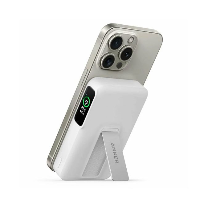 Портативный внешний аккумулятор, Anker, MagGo (A1654H21), 10000mAh, 30W, Белый