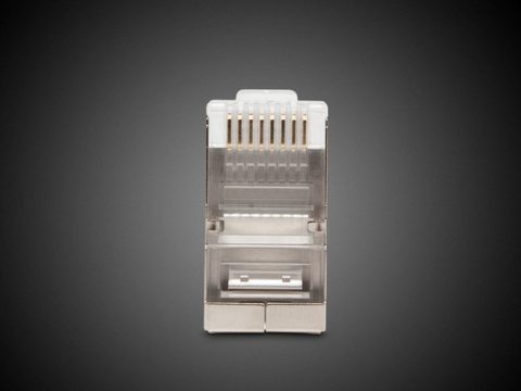 Коннектор телекоммуникационный, SHIP, S901B, RJ 45, Cat.5e, FTP, (100 штук в пакете)