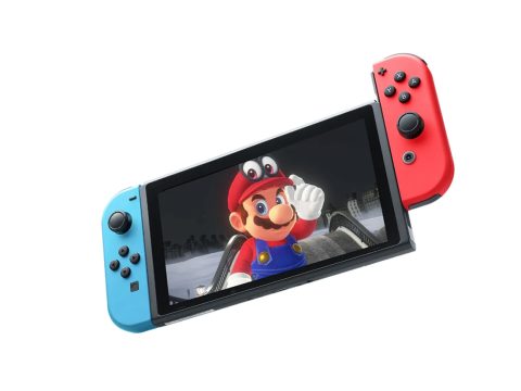 Игровая приставка, Nintendo, Switch OLED Neon Blue/Neon Red