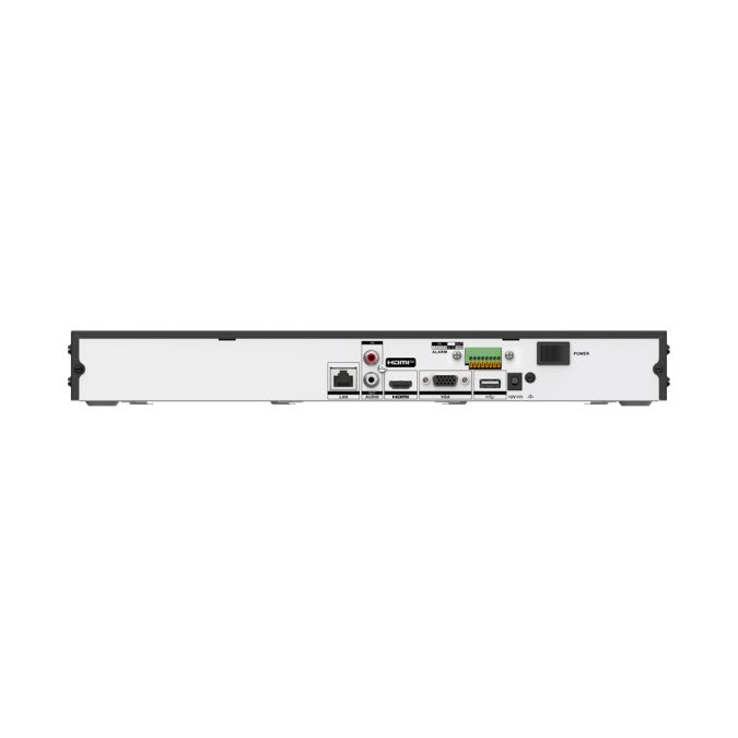 Сетевой видеорегистратор, Hikvision, DS-7616NI-Q2(E), Вход IP-камер: 16 каналов, Анализ человек/транспорт: до 4 каналов