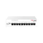 Коммутатор, H3C, Aolynk ES100-10G-HP, Неуправляемый, 2 uplink порта, 8 порта 10/100/1000Base RJ45 4 PoE+, DIP переключатель режимов, Настольный, 802.3af/at, бюджет 120W