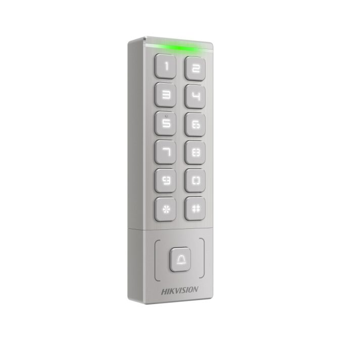 Терминал доступа, Hikvision, DS-K1T809MWX, Пользователи: до 1000, Карты: до 5000, Тип карты: M1 card
