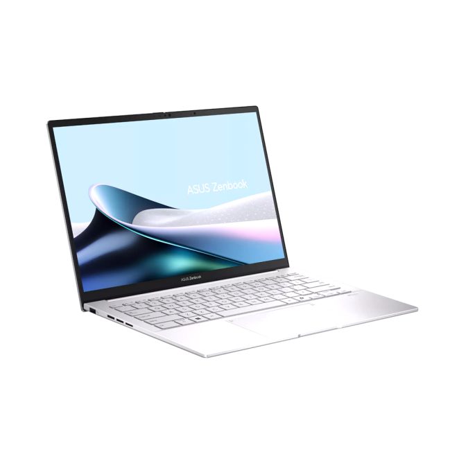 Ноутбук, ASUS, Zenbook 14 UX3405CA-QD1373, 90NB14W2-M020S0, 14", FHD+ 1920x1200, OLED, 60Hz, Core Ultra 5 225H, 16GB LPDDR5X, 512GB SSD M.2, Intel Arc Graphics, DOS, Серебряный + Чехол