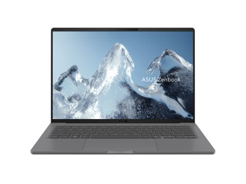 Ноутбук, ASUS, Zenbook A14 UX3407QA-QD215W, 90NB1502-M00MN0, 14", FHD+ 1920x1200, OLED, 60Hz, Snapdragon X, 16GB LPDDR5X, 512GB SSD M.2, Qualcomm Adreno GPU, Windows 11 Home, Серый