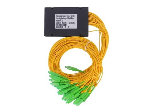 Сплиттер оптоволоконный в корпусе, А-Оптик, PLC-164 разъемы SC/APC, SM