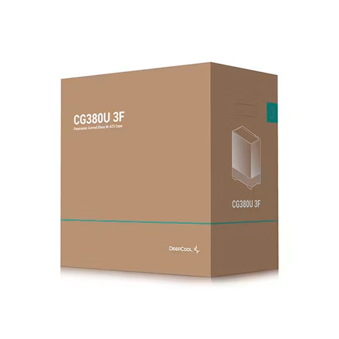 Компьютерный корпус, Deepcool, CG380U 3F R-CG380U-BKAGM3-G, Micro ATX/Mini-ITX, USB Type-C/3.0*2, Audio+Mic, 3*120mm ARGB, Высота процессорного кулера до 176мм, Длина VGA до 410мм, 2*3.5"/2+1*2.5", Слот 5, Сталь 0,6, 437x235x451мм, Без Б/П, Черный