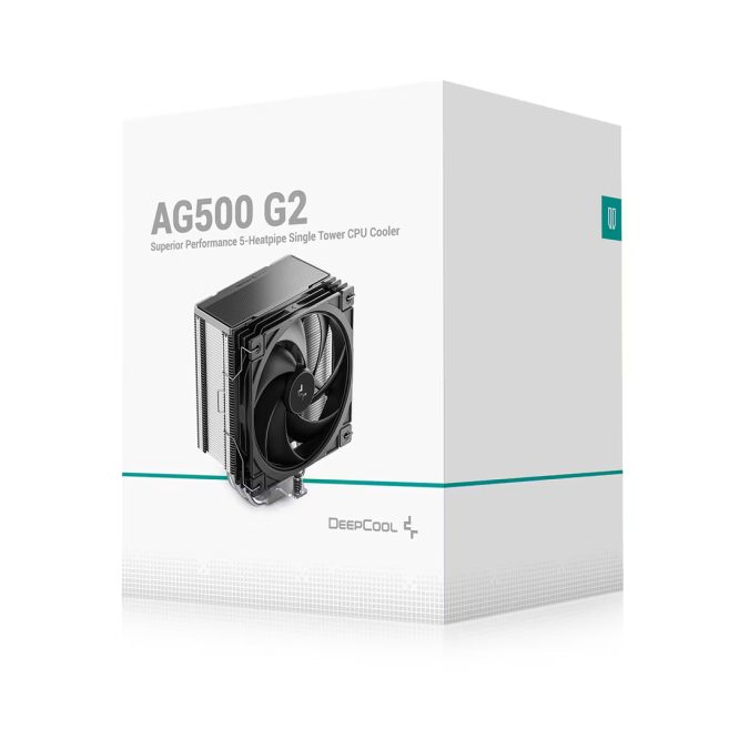 Кулер для процессора, Deepcool, AG500 G2 R-AG500-BKNPMG2-C, Intel1851/1700 и AMD AM5/AM4, 250W, 120мм, 500-2200±10%/об/м, 70.09 CFM, 29.22 dB(A), 4pin, 125х95х156мм, Чёрный