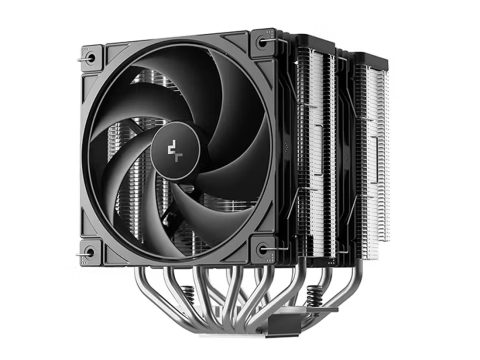 Кулер для процессора, Deepcool, AG620 G2 R-AG620-BKNPMG2-G, Intel 1851/1700 и AMD AM5/AM4, 270W, 2*120мм, 500-2200±10%/об/м, 63.56 CFM / 70.09 CFM, 23.08 dB(A) / 29.22 dB(A), 4pin, 129х136х159мм, Черный