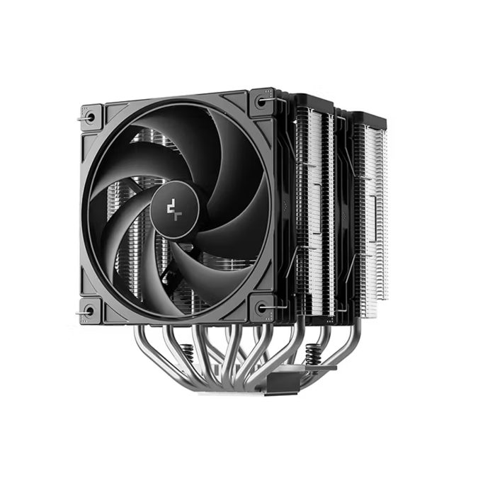 Кулер для процессора, Deepcool, AG620 G2 R-AG620-BKNPMG2-G, Intel 1851/1700 и AMD AM5/AM4, 270W, 2*120мм, 500-2200±10%/об/м, 63.56 CFM / 70.09 CFM, 23.08 dB(A) / 29.22 dB(A), 4pin, 129х136х159мм, Черный