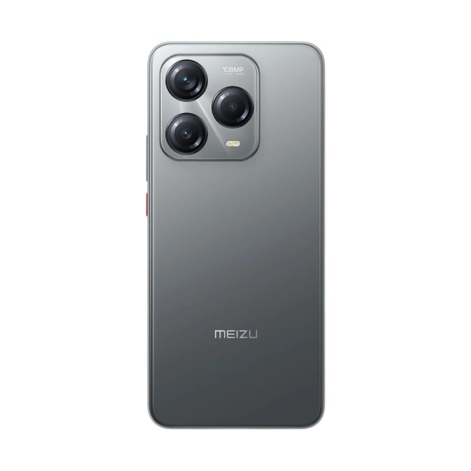 Смартфон, Meizu, Note22, 8GB 128GB, 6.78", Android 15, G99-MT6789, Камера 108Мп/32 Мп, 2436х1080, Bluetooth 5.1, 5000 мАч, (Lux) Серый