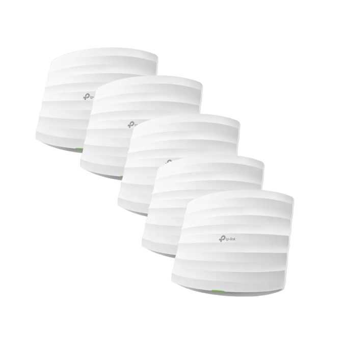 Wi-Fi точка доступа, TP-Link, EAP245(5-pack), Потолочная, AC1750 Мбит/с, 1 порт 10/100/1000 Мбит/с с поддержкой PoE (Комплект из 5 точек)
