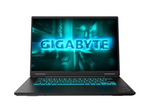 Ноутбук, Gigabyte, GAMING A16 3VHK3KZ893SD, 16", FHD+ 1920x1200, IPS, 165Hz, AMD Ryzen 7 260, 16GB DDR5, 512G SSD M.2 Gen4, NVIDIA GeForce RTX5060, 8GB GDDR7, DOS, Черный
