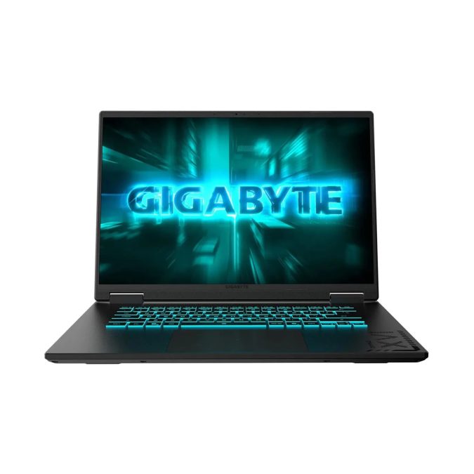 Ноутбук, Gigabyte, GAMING A16 3VHK3KZ893SD, 16", FHD+ 1920x1200, IPS, 165Hz, AMD Ryzen 7 260, 16GB DDR5, 512G SSD M.2 Gen4, NVIDIA GeForce RTX5060, 8GB GDDR7, DOS, Черный