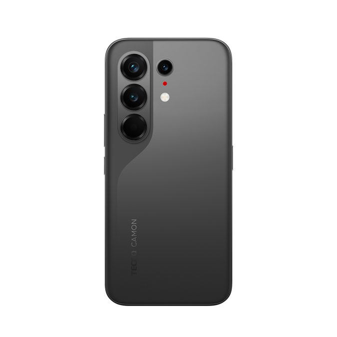 Мобильный телефон, TECNO, CAMON 50 Ultra 5G (CN7c) 256+12 GB, 6.78" AMOLED, Аккумулятор 6500 мАч, 50MPx+50MPx+8MPx/50MPx, MediaTek MT6878T, Android 16, (Moonshadow Black) Чёрный