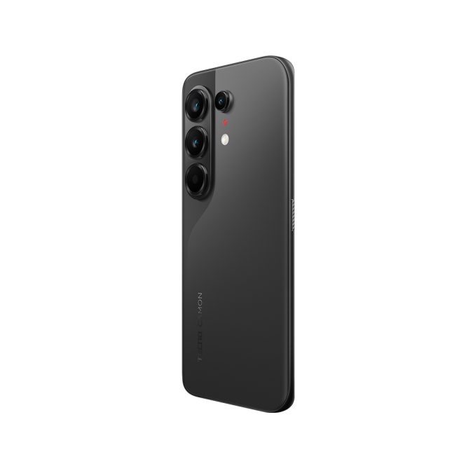 Мобильный телефон, TECNO, CAMON 50 Ultra 5G (CN7c) 256+8 GB, 6.78" AMOLED, Аккумулятор 6500 мАч, 50MPx+50MPx+8MPx/50MPx, MediaTek MT6878T, Android 16, (Moonshadow Black) Чёрный