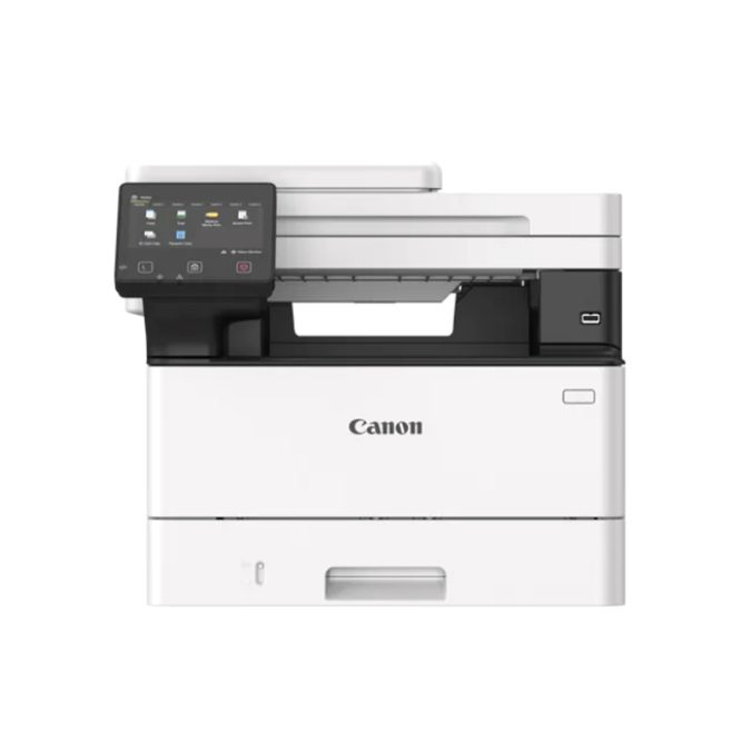 Монохромное МФУ, Canon, i-SENSYS MF463DW II, 7188C008AA, Лазерное, A4, 40 стр./мин., Подача 350 листов, Двусторонний автоподатчик документов, Сенсорный дисплей 5", 1.2 ГГц CPU, 1 ГБ RAM, USB 2.0, Ethernet 10/100/1000, Wi-Fi