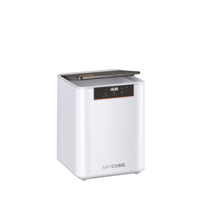 Полимеризационная камера, Anycubic, Wash & Cure 3 Max WC3MWH0B-O, 20 литров, Промывка до 305х165х300 мм, Полимеризация до 15.1 л, УФ-источник, Таймер до 42.5 мин