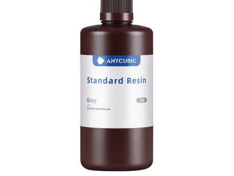 Фотополимерная смола для 3D-печати, Anycubic, Standard Resin SPTGY-10, 1 литр, Gray (Серый)