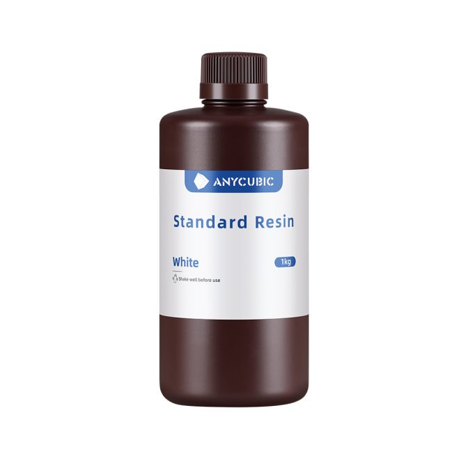 Фотополимерная смола для 3D-печати, Anycubic, Standard Resin SPTWH-10, 1 литр, White (Белый)