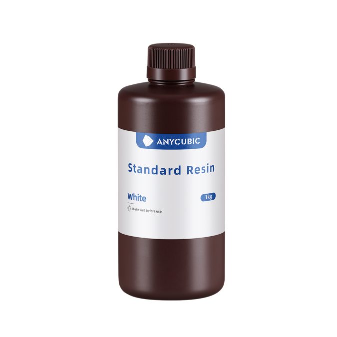 Фотополимерная смола для 3D-печати, Anycubic, Standard Resin SPTWH-10, 1 литр, White (Белый)