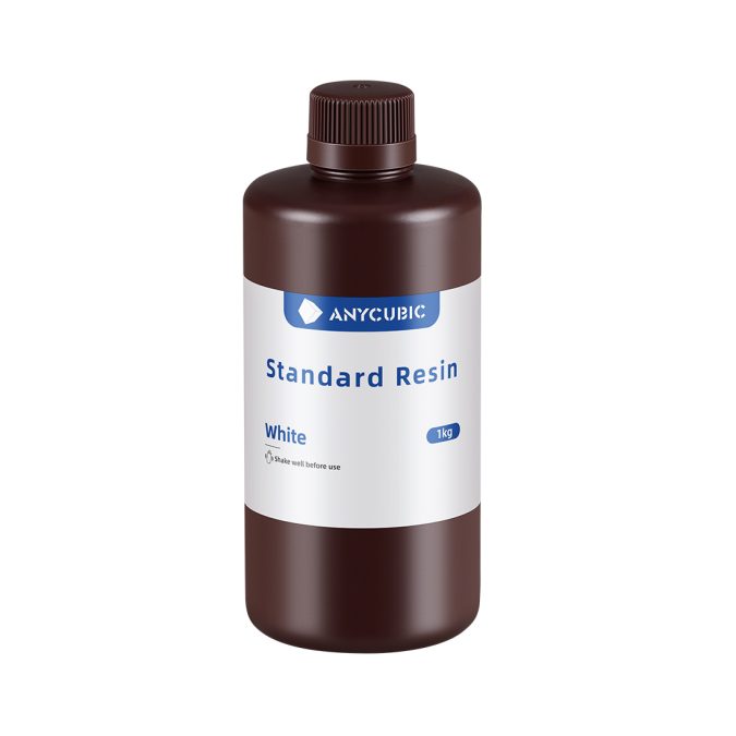 Фотополимерная смола для 3D-печати, Anycubic, Standard Resin SPTWH-10, 1 литр, White (Белый)