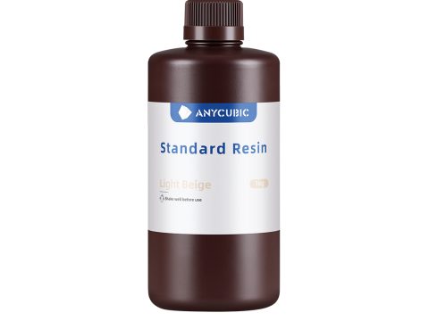 Фотополимерная смола для 3D-печати, Anycubic, Standard Resin SPTLB-10, 1 литр, Beige (Бежевый)