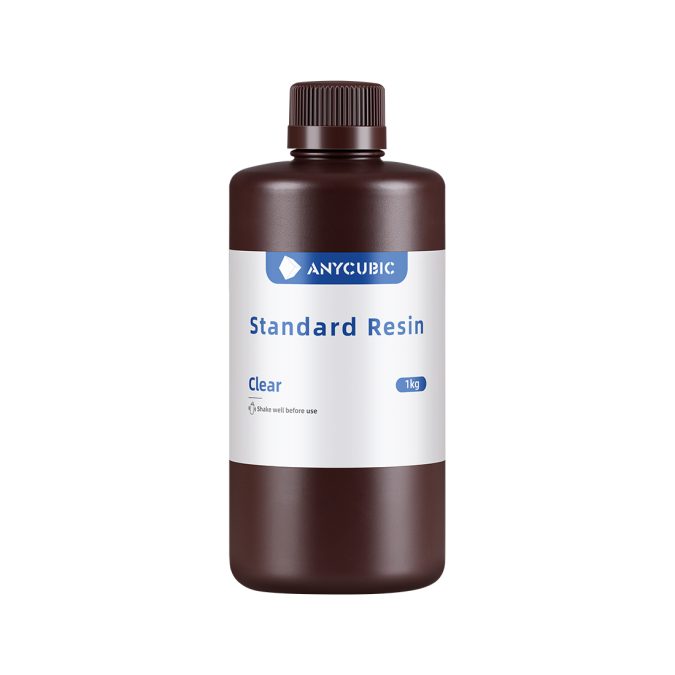 Фотополимерная смола для 3D-печати, Anycubic, Standard Resin SPTCL-10, 1 литр, Clear (Прозрачный)
