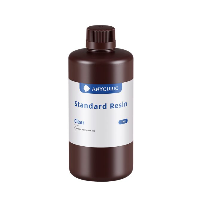 Фотополимерная смола для 3D-печати, Anycubic, Standard Resin SPTCL-10, 1 литр, Clear (Прозрачный)