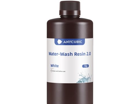 Фотополимерная смола для 3D-печати, Anycubic, Water-Wash Resin 2.0 SSX2WH-10, 1 литр, White (Белый)