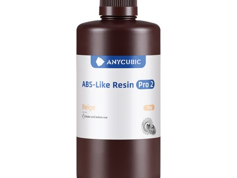 Фотополимерная смола для 3D-печати, Anycubic, ABS-Like Resin Pro 2 SABP2BG-10, 1 литр, Beige (Бежевый)