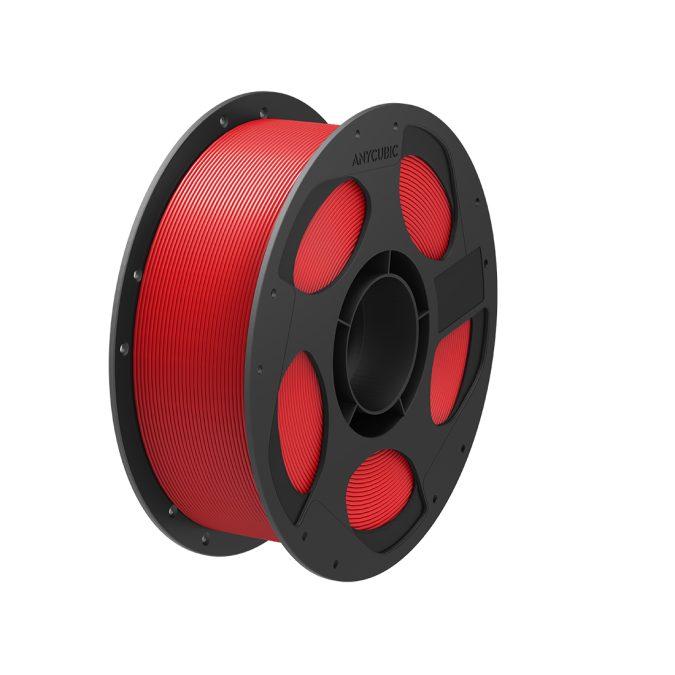Филамент для 3D-печати, Anycubic, PLA Basic AHPLRR-10, 1 кг, Red (Красный)