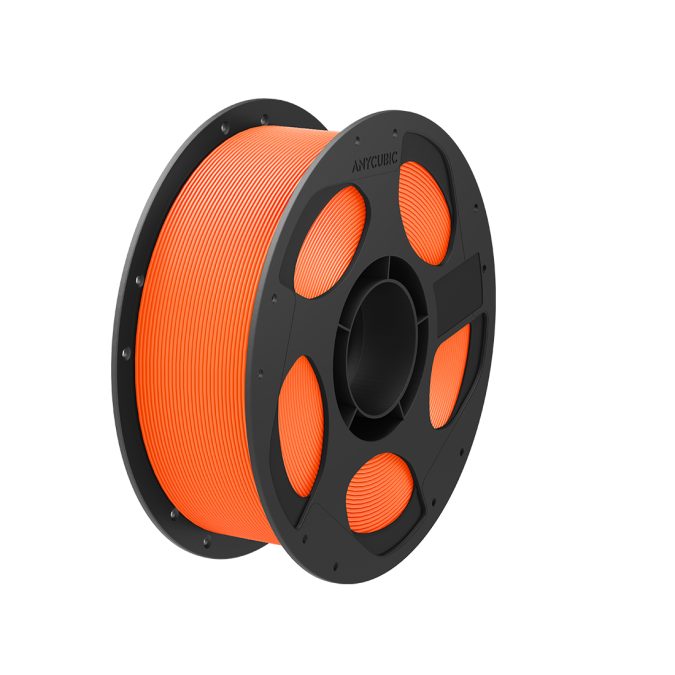 Филамент для 3D-печати, Anycubic, PLA Basic AHPLVO-10, 1 кг, Orange (Оранжевый)