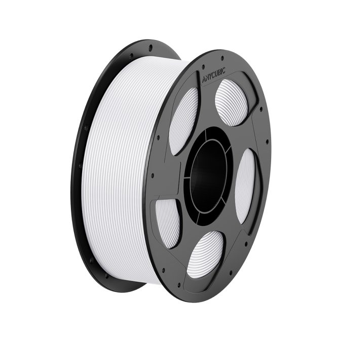 Филамент для 3D-печати, Anycubic, PLA High Speed Filament AHHSBW-10, 1 кг, Bright White (Ярко-белый)