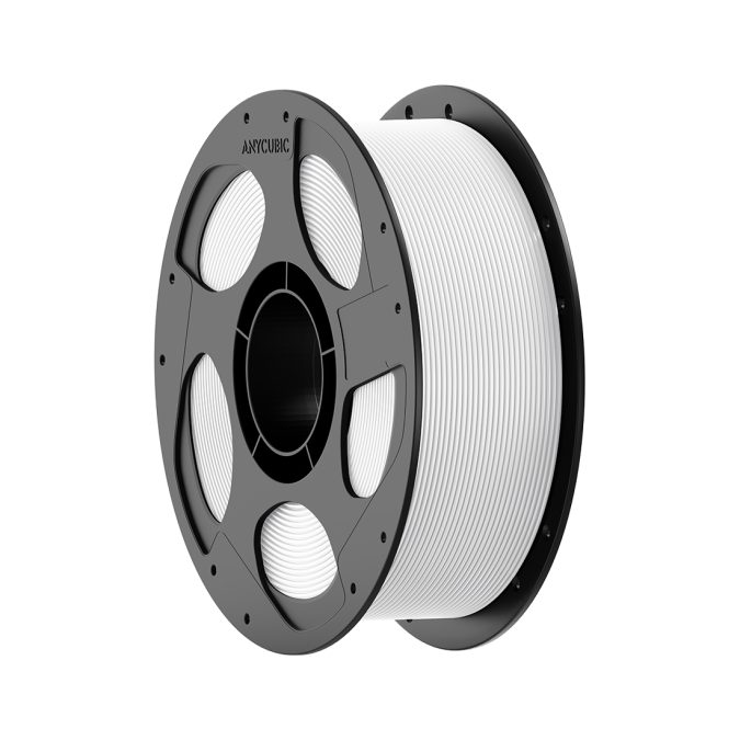 Филамент для 3D-печати, Anycubic, PLA High Speed Filament AHHSBW-10, 1 кг, Bright White (Ярко-белый)