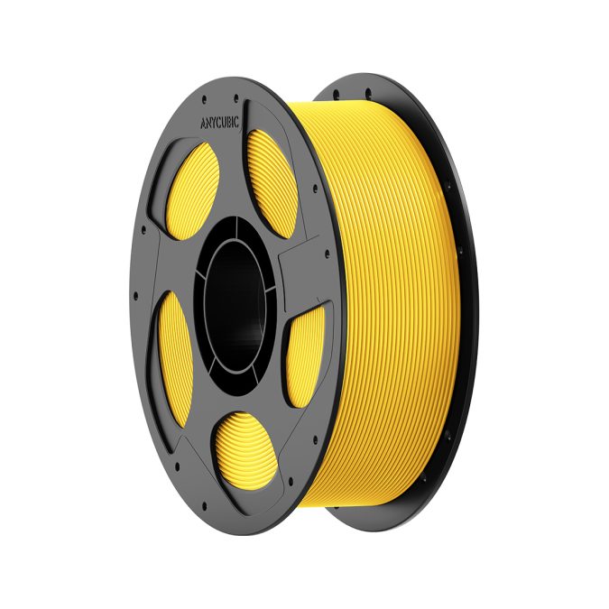 Филамент для 3D-печати, Anycubic, PLA High Speed Filament AHHSVY-10, 1 кг, Vibrant Yellow (Ярко-желтый)