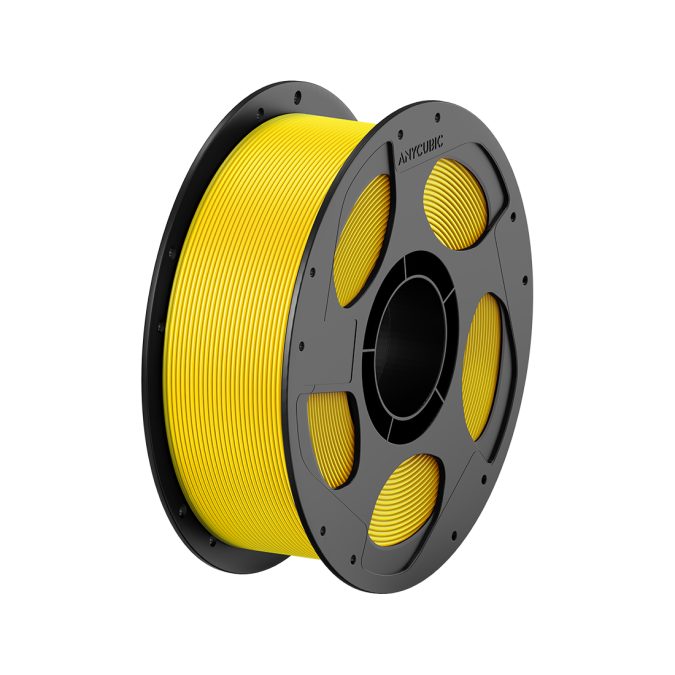 Филамент для 3D-печати, Anycubic, PLA High Speed Filament AHHSVY-10, 1 кг, Vibrant Yellow (Ярко-желтый)